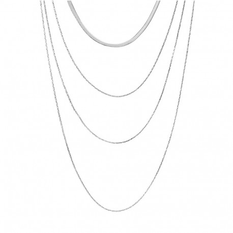 Naiste Kaelakee Stroili 1688349 Hõbedane