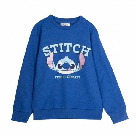 Children’s Sweatshirt without Hood Stitch Dark blue - 6 Years