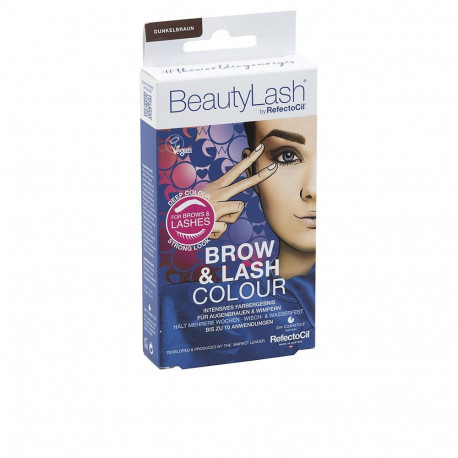 REFECTOCIL BEAUTYLASH BROW & LASH COLOUR kit tinte cejas y pestañas #Castaño oscuro 1 u