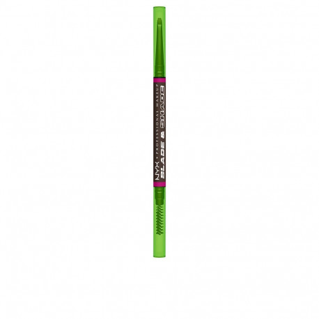 NYX PROFESSIONAL MAKE UP BLADE & SHADE NANO lápiz de cejas #07-Ash Brown 1 u