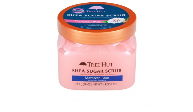 TREE HUT EXFOLIANTE de azúcar rosa de marruecos 510 gr