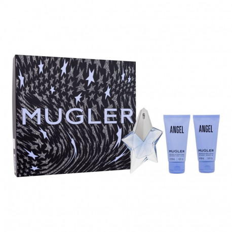 Mugler Angel Eau de Parfum (25ml) (Edp 25 ml + Body Lotion 50 ml + Shower Gel 50 ml)