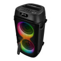 SVEN PS-850, (100W, TWS, Bluetooth, FM, USB, microSD, LED-display, 8000mAh)