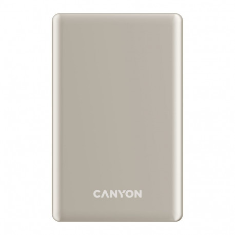 CANYON power bank OnPower 505 slim Magnetic 5000 mAh PD20W Beige