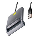 AXAGON CRE-SM3T USB Smart card FlatReader