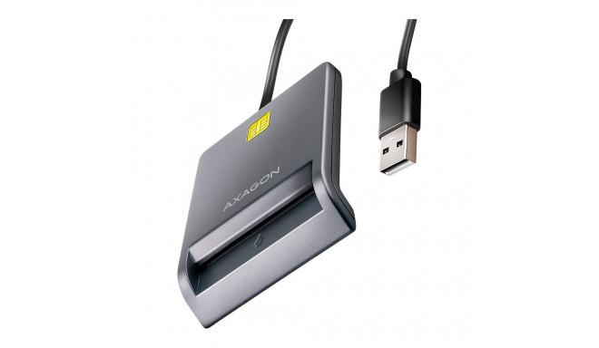 AXAGON CRE-SM3T USB Smart card FlatReader