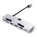 Satechi USB-C Clamp Pro jaotur iMacile - adapter, hõbedane