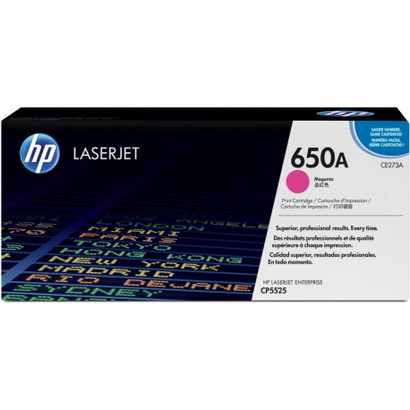 "HP original Colour LaserJet CE273A Toner cartridge magenta standard capacity 15.000 pages 1-pack"