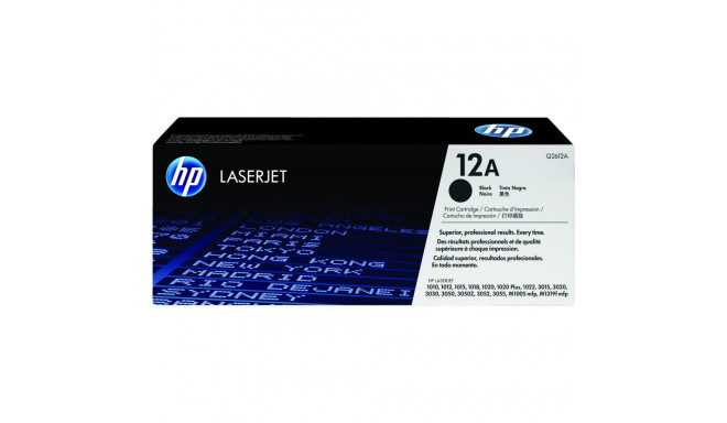"HP 12A original LaserJet original Toner cartridge Q2612A black standard capacity 2.000 pages 1-pack