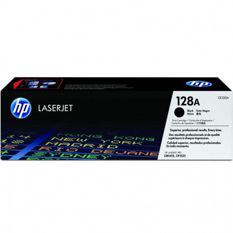 "HP 128A original LaserJet Toner cartridge CE320A black standard capacity 2.000 pages 1-pack"