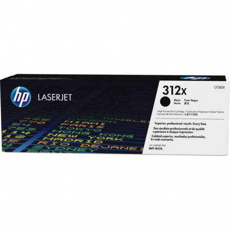"HP 312X original Toner cartridge CF380X black high capacity 4.400 pages 1-pack"