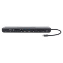 "MANHATTAN USB-C 11-in-1-Dockingstation MST für drei Monitore"