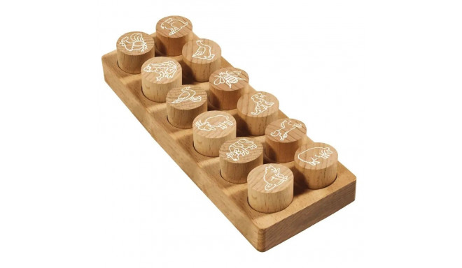 "COLOP WOODIES Stempel-Set ""farm Animation"" retail"