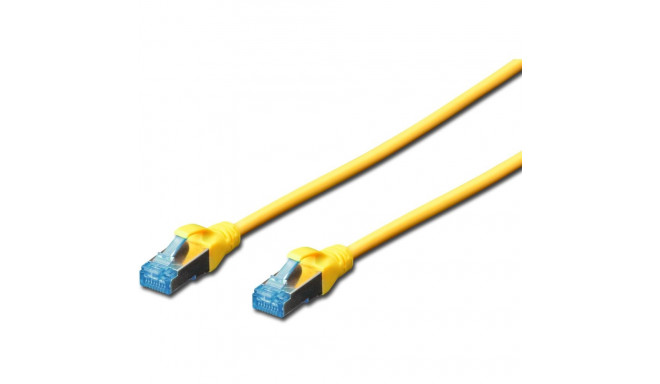 "DIGITUS Patchkabel RJ45 SF/UTP Cat5e 5.00m gelb Polybeutel"