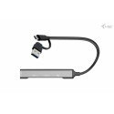 "D I-TEC USB-A/USB-C 4 PORT HUB"