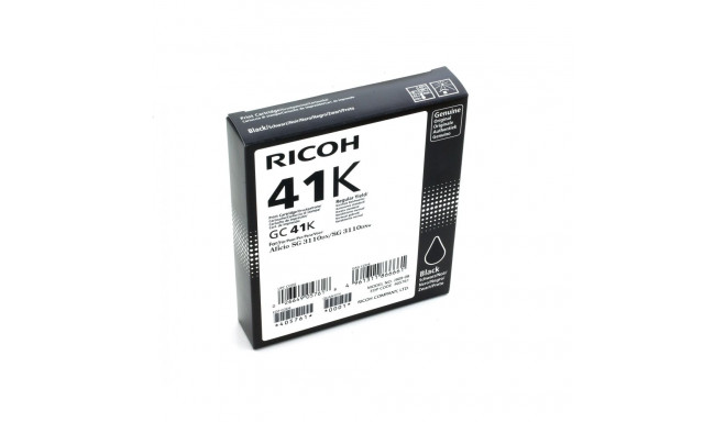 "Ricoh Tinte 405761 schwarz GC41K bis zu 2.500 Seiten ISO/IEC 24711"