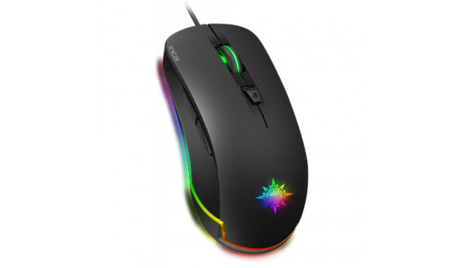 "INCA Gaming Maus IMG-327 4800 DPI. RGB. 6 Tasten. USB. SW retail"