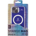 "Cellularline Sparkle MagSafe Case MAG iPhone 15 trans."