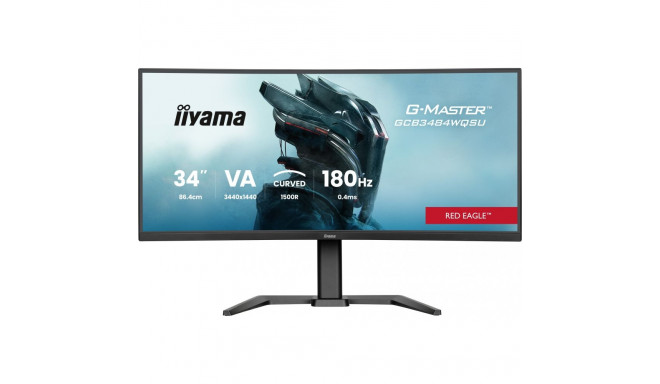 "TFT 34.0/86.4cm Iiyama G-Master GCB3484WQSU Red Eagle 21:9 curved"