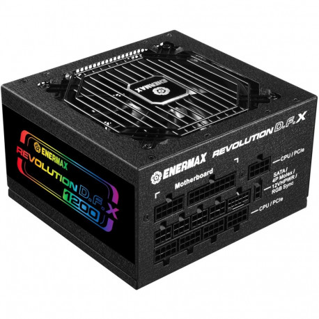 "1200W Enermax Revolution D.F.X ERT1200EWT | 80+ Gold Kabelmanagement"