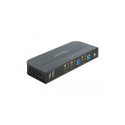 "DELOCK HDMI KVM Switch 4K 60Hz mit USB 3.0 und Audio"