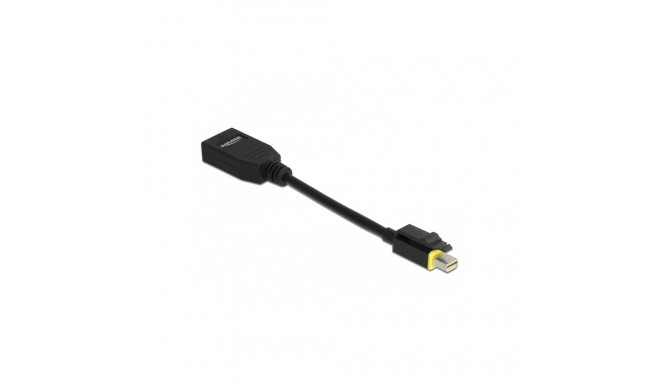 "DELOCK Mini DisplayPort 1.4 zu DisplayPort Adapter mit Einrastfunktion 8K 60 Hz"
