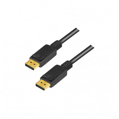"Logilink DisplayPort-Kabel. DP/M zu DP/M. 8K/60 Hz. schw. 5m"