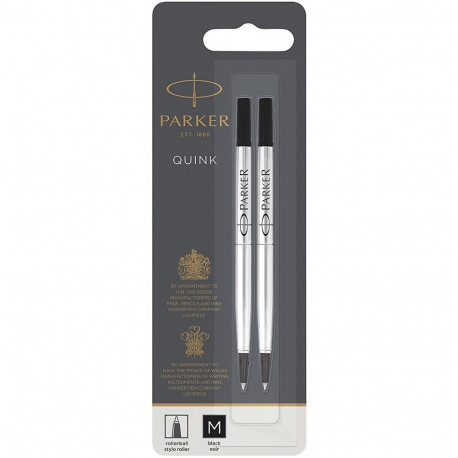 "PARKER Rollerballmine 2er M Schw Blister"