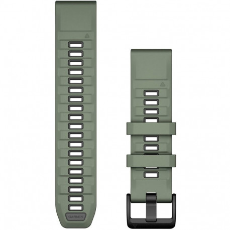 "Garmin Ersatzarmband QuickFit 22mm Silikon Weidengrn/Graphit"