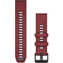 "Garmin Ersatzarmband QuickFit 22mm Silikon Marsala/Graphit"