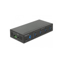 "DELOCK Externer Industrie Hub 4 x USB 3.0 Typ-A mit 15 kV ESD Schutz"