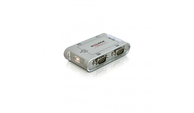 "DELOCK USB 2.0 zu 4 Port Seriell HUB"