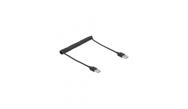 "Delock Spiralkabel EASY-USB 2.0 Typ-A Stecker zu EASY-USB"