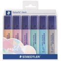 "STAEDTLER Textmarker Textsurfer pas. 6St Etui"