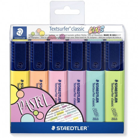 "STAEDTLER Textmarker Textsurfer clas 6St Etui"