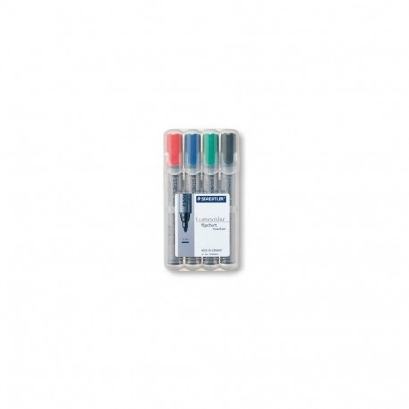 "STAEDTLER Flipchartmarker Lumocolor 4St Box"