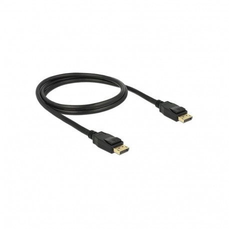 "DELOCK Kabel DisplayPort 1.2 Stecker > DisplayPort Stecker 1 m schwarz 4K"