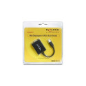 "DELOCK Adapter DP mini-St > VGA-Bu black"