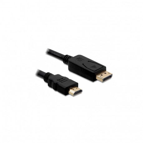 "DeLock DP St > HDMI St 1m black DL"