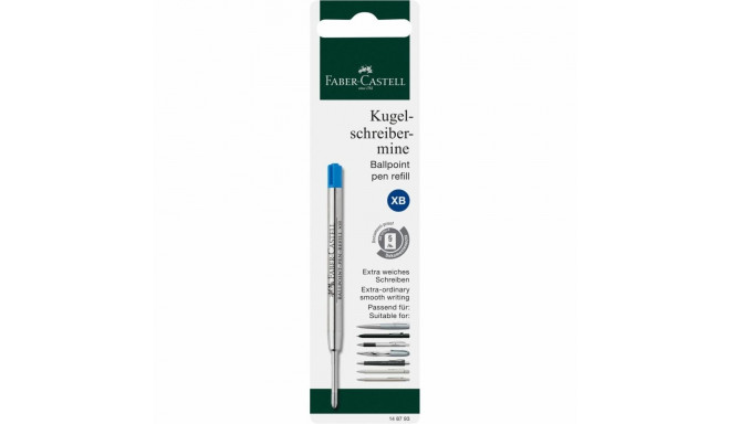 "FABER-CASTELL Kugelschreibermine blau XB in BK 5er"