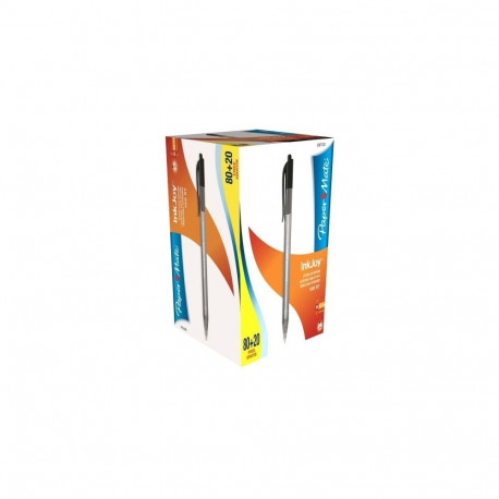 "PAPER MATE Kugelschreiber InkJoy 100 RT 80+20 Vorteils. Schw"