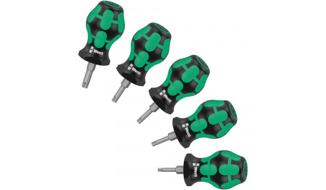 "Wera Stubby Set TX 1 Schraubendrehersatz TORX«"