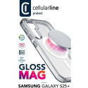 "Cellularline Gloss MagSafe Case MAG fr Samsung S25+ Clear"