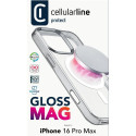 "Cellularline Gloss MagSafe Case MAG iPhone 16 Pro Max Transp."