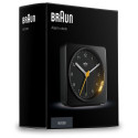 "Braun BC 03 B Quarzwecker analog schwarz"