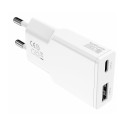 "4smarts Netzladegert PDPlug Duos Slim 20W GaN USB-C/A. wei"