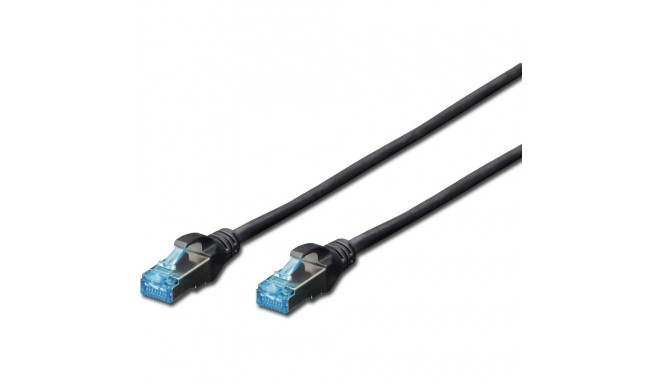 "DIGITUS Patchkabel RJ45 SF/UTP Cat5e 1.00m sch. Hebelschutz Polybeutel"
