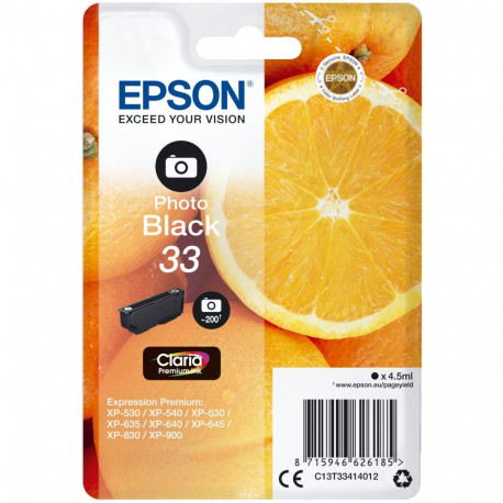 Epson 33 fotomust uus pakend