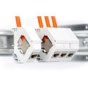 "DIGITUS Instal-kab Cat7 S/FTP tw.Pair 500m orange AWG23/1"