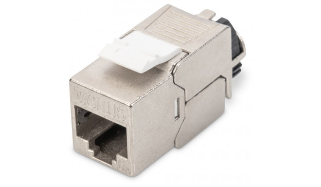"DIGITUS Keystone Jack Cat6a RJ45 -> LSA geschirmt 500MHz"
